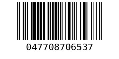 Barcode 047708706537