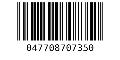 Barcode 047708707350