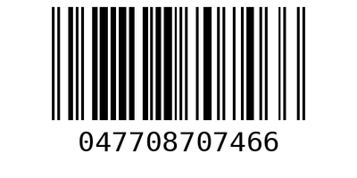 Barcode 047708707466