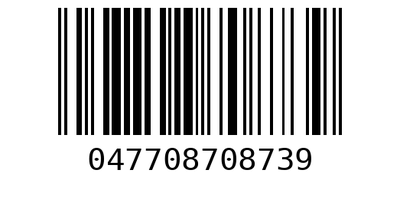 Barcode 047708708739