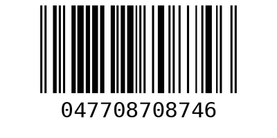 Barcode 047708708746