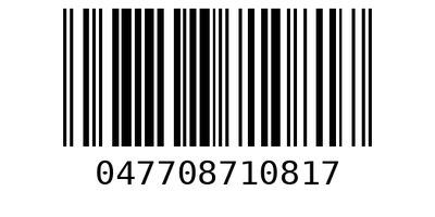 Barcode 047708710817