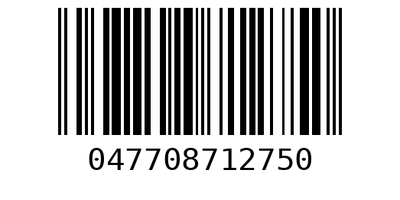 Barcode 047708712750