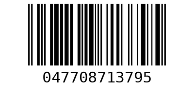 Barcode 047708713795
