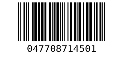 Barcode 047708714501