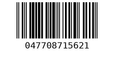 Barcode 047708715621