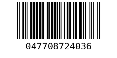 Barcode 047708724036
