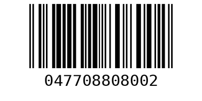 Barcode 047708808002