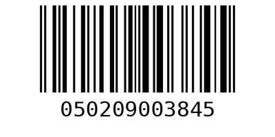 Barcode 050209003845