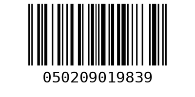 Barcode 050209019839