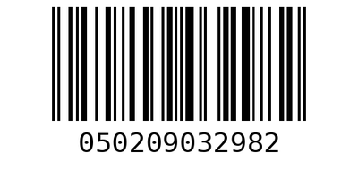 Barcode 050209032982