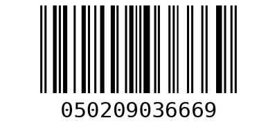 Barcode 050209036669