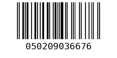 Barcode 050209036676