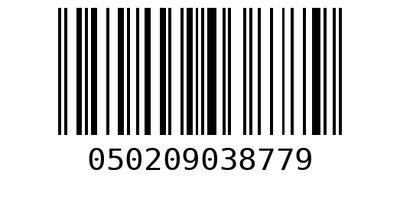 Barcode 050209038779