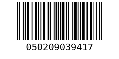 Barcode 050209039417