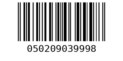 Barcode 050209039998