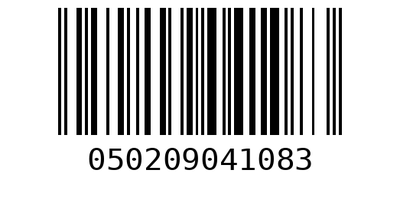 Barcode 050209041083