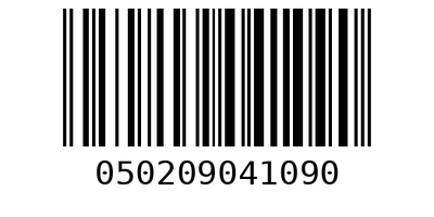 Barcode 050209041090