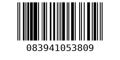 Barcode 083941053809