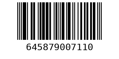 Barcode 645879007110