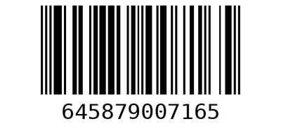 Barcode 645879007165