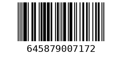 Barcode 645879007172