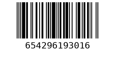 Barcode 654296193016