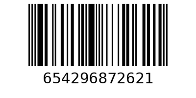 Barcode 654296872621