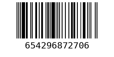 Barcode 654296872706