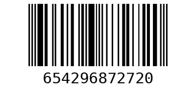 Barcode 654296872720