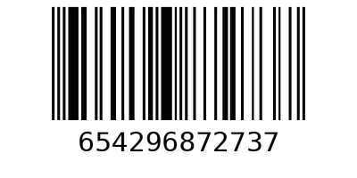 Barcode 654296872737