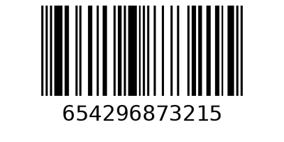 Barcode 654296873215
