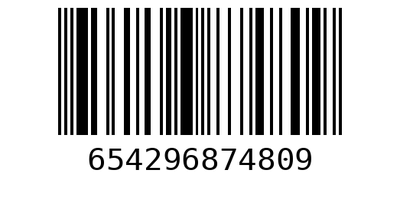 Barcode 654296874809