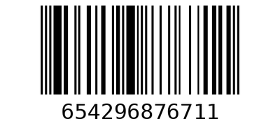 Barcode 654296876711