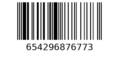 Barcode 654296876773
