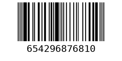 Barcode 654296876810