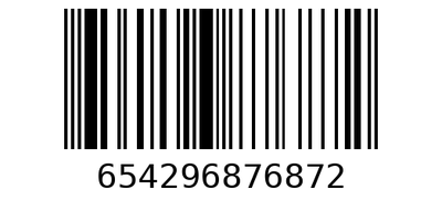 Barcode 654296876872