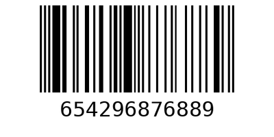 Barcode 654296876889