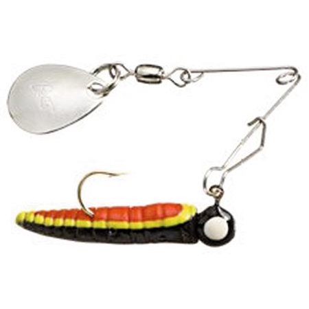 BETT SPIN WITH SPARE BODY 1/32 OZ 1" GRUB ORIGINAL CRAWFISH GLITTER