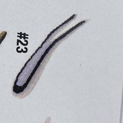 BETTS SPIN W/SPARE BODY 1/16 OZ 1 1/4" GRUB WHITE/BLACK STRIPES