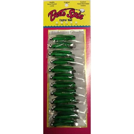 BETTS SPIN W/SPARE BODY 1/16 OZ 1 1/2" SPLIT TAIL CATALPA/BLK STRIPE