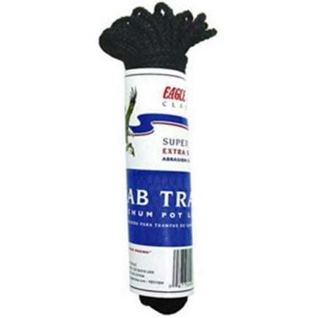 EAGLE CLAW CRAB TRAP LINE BLACK 48 FT 10161-048