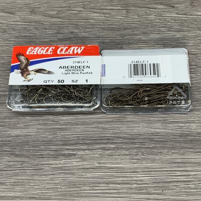 EAGLE CLAW BRONZE 50/BOX XLT WIRE HOOK ABERDEEN,10/CTN