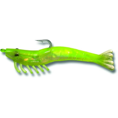 BETTS BILLY BAY HALO SHRIMP 1/4 OZ CHARTREUSE 12/PK