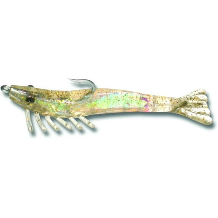 BETTS BILLY BAY HALO SHRIMP 1/4 OZ CLEAR GOLD SPARKLE 12/PK