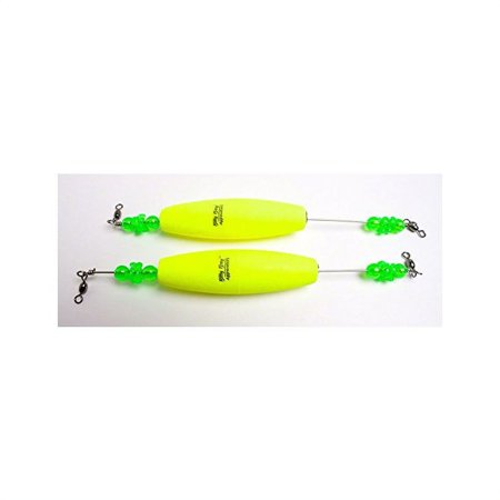 BETTS BILLY BOY AGGRAVATOR RATTLE 3" YEL CIGAR 2/PK