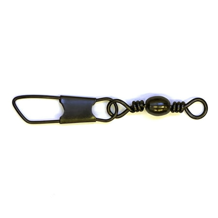 EAGLE CLAW 01042-003 BLACK SNAP SWIVEL SZ 3 12 PER CARTON BKSS-3