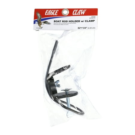 04100-001 EAGLE CLAW BOAT ROD HOLDER 1-3/4" CLAMP 12/CTN BRH