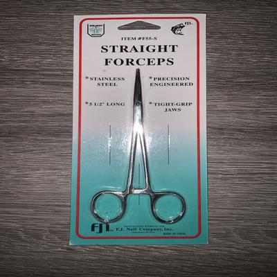 FJN HEMOSTAT/FORCEPS 5-1/2",STAINLESS STEEL, CARDED 12/CTN