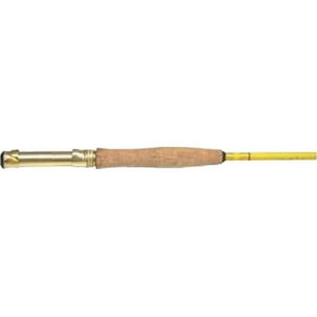 EAGLE CLAW 6'6 FEATHERLITE FLY ROD, CORK GRIP, 4/5 WT,GLASS